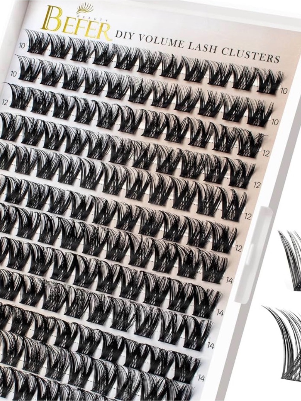 DIY Volume Lash Clusters — Black